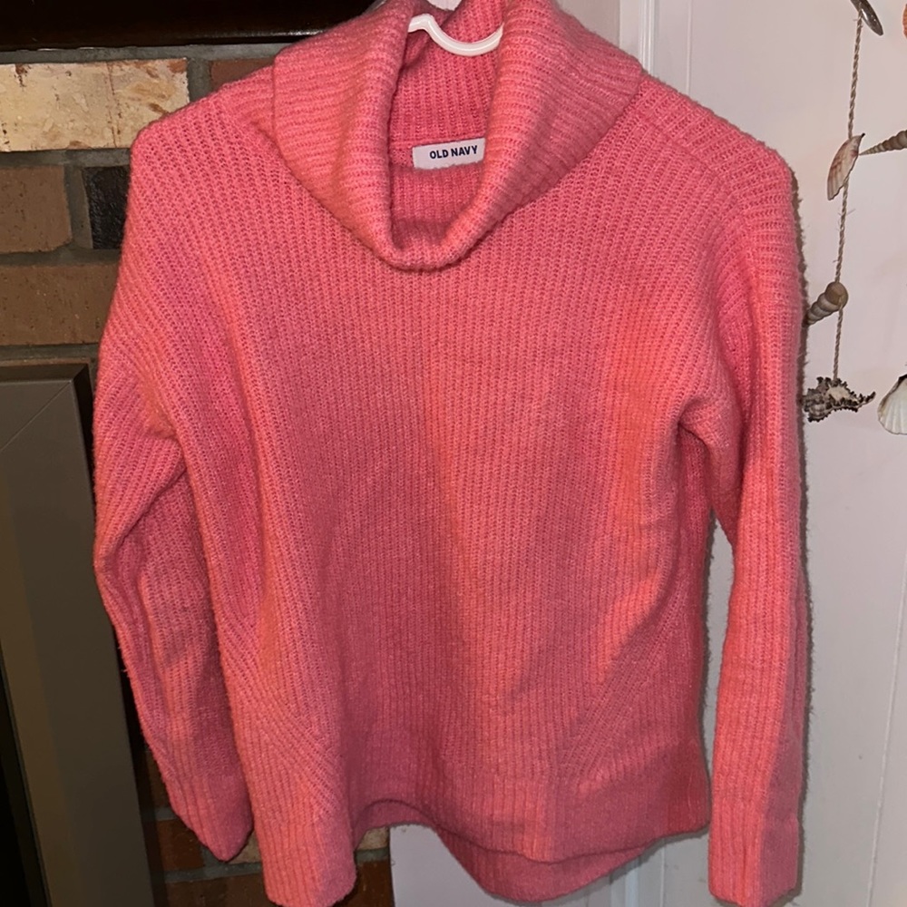 hot pink sweater